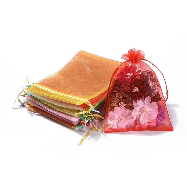 PandaHall Organza Bags, Rectangle, Mixed Color, 18x13cm Organza Rectangle Multicolor
PandaHall Organza Bags, Rectangle, Mixed Color, 18x13cm Organza Rectangle Multicolor