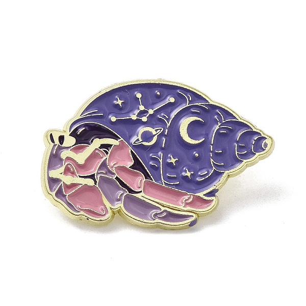 PandaHall Cute Deep Sea Animal Enamel Pins, Badge, Golden Alloy Brooch for Backpack Clothes, Hermit Crab, 20x31x1.5mm Alloy+Enamel Crab
PandaHall Cute Deep Sea Animal Enamel Pins, Badge, Golden Alloy Brooch for Backpack Clothes, Hermit Crab, 20x31x1.5mm Alloy+Enamel Crab