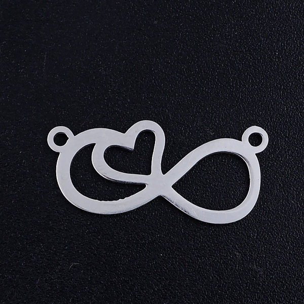 PandaHall 201 Stainless Steel Pendants, Infinity, Stainless Steel Color, 10x22x1mm, Hole: 1.2mm 201 Stainless Steel Infinity
PandaHall 201 Stainless Steel Pendants, Infinity, Stainless Steel Color, 10x22x1mm, Hole: 1.2mm 201 Stainless Steel Infinity