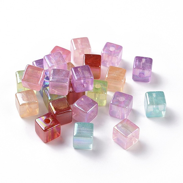 PandaHall Transparent Acrylic Beads, AB Color Plated, Cube, Mixed Color, 12x12x12mm, Hole: 3mm Acrylic Cube Multicolor
PandaHall Transparent Acrylic Beads, AB Color Plated, Cube, Mixed Color, 12x12x12mm, Hole: 3mm Acrylic Cube Multicolor