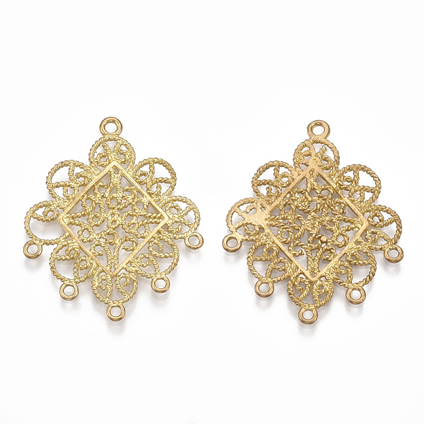 PandaHall Brass Chandelier Components Links, Nickel Free, Raw(Unplated), 32x26x1mm, Hole: 1.5mm Brass Others
PandaHall Brass Chandelier Components Links, Nickel Free, Raw(Unplated), 32x26x1mm, Hole: 1.5mm Brass Others