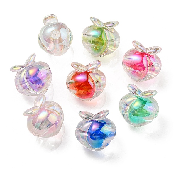 PandaHall UV Plating Rainbow Iridescent Acrylic Beads, Two Tone Bead in Bead, Peach, Mixed Color, 18x17.5x16mm, Hole: 3.5mm Acrylic Fruit..., Multicolor
PandaHall UV Plating Rainbow Iridescent Acrylic Beads, Two Tone Bead in Bead, Peach, Mixed Color, 18x17.5x16mm, Hole: 3.5mm Acrylic Fruit..., Multicolor