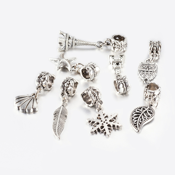 PandaHall Tibetan Style Alloy Pendants, Mixed Shapes, Antique Silver, 25~38mm, Hole: 5.5mm Alloy Mixed Shapes
PandaHall Tibetan Style Alloy Pendants, Mixed Shapes, Antique Silver, 25~38mm, Hole: 5.5mm Alloy Mixed Shapes