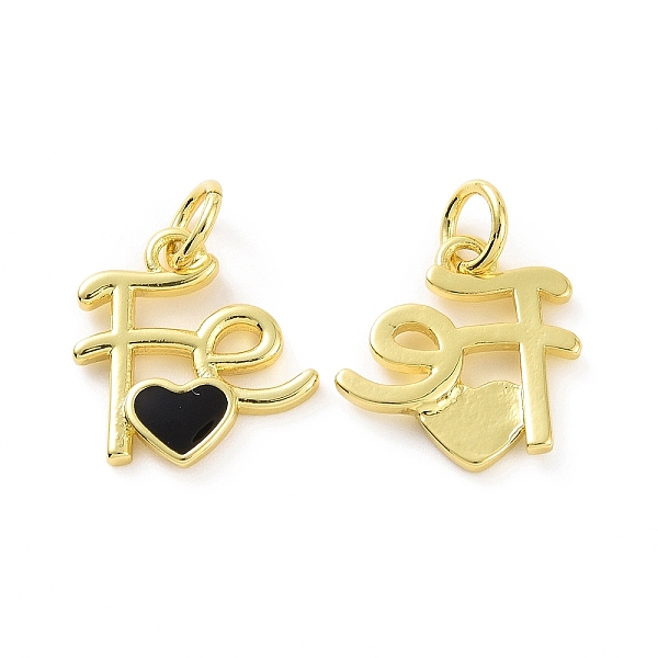 PandaHall Rack Plating Brass Enamel Charms, with Jump Ring, Long-Lasting Plated, Real 18K Gold Plated, Cadmium Free & Lead Free, Word Fe..., Black
PandaHall Rack Plating Brass Enamel Charms, with Jump Ring, Long-Lasting Plated, Real 18K Gold Plated, Cadmium Free & Lead Free, Word Fe..., Black