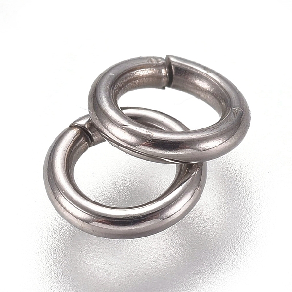 PandaHall 304 Stainless Steel Jump Rings, Soldered Jump Rings, Closed Jump Rings, Stainless Steel Color, 18 Gauge, 5x1mm, Inner Diameter...
PandaHall 304 Stainless Steel Jump Rings, Soldered Jump Rings, Closed Jump Rings, Stainless Steel Color, 18 Gauge, 5x1mm, Inner Diameter...
