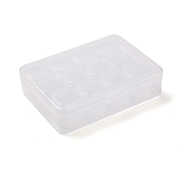 PandaHall 12 Grids Rectangle Plastic Bead Organizer Containers, Removable Dividers Storage Box for Beads, Diamond Rhinestones, Stones, Clear...
PandaHall 12 Grids Rectangle Plastic Bead Organizer Containers, Removable Dividers Storage Box for Beads, Diamond Rhinestones, Stones, Clear...