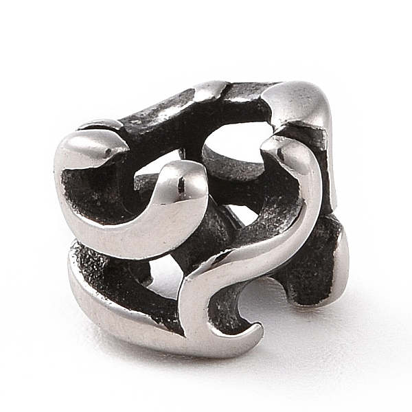 PandaHall 304 Stainless Steel European Beads, Large Hole Beads, Nuggets, Antique Silver, 7x5.5mm, Hole: 5mm 304 Stainless Steel Nuggets
PandaHall 304 Stainless Steel European Beads, Large Hole Beads, Nuggets, Antique Silver, 7x5.5mm, Hole: 5mm 304 Stainless Steel Nuggets