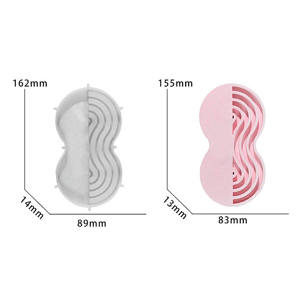 PandaHall DIY Silicone Coaster Molds, Resin Casting Molds, Clay Craft Mold Tools, White, Peanut, 168x90x14mm Silicone Peanut White
PandaHall DIY Silicone Coaster Molds, Resin Casting Molds, Clay Craft Mold Tools, White, Peanut, 168x90x14mm Silicone Peanut White