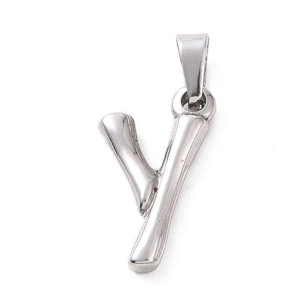 PandaHall 304 Stainless Steel Pendants, Bamboo Style, Stainless Steel Color, Letter.Y, 19x10x3mm, Hole: 3x7mm 304 Stainless Steel Letter Y
PandaHall 304 Stainless Steel Pendants, Bamboo Style, Stainless Steel Color, Letter.Y, 19x10x3mm, Hole: 3x7mm 304 Stainless Steel Letter Y