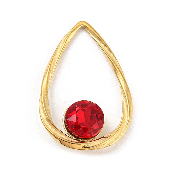 PandaHall 304 Stainless Steel Micro Pave Cubic Zirconia Pendants, Teardrop with Round, Red, 28.5x18.5x4.5mm, inner diameter: 16.5x14.5mm...
PandaHall 304 Stainless Steel Micro Pave Cubic Zirconia Pendants, Teardrop with Round, Red, 28.5x18.5x4.5mm, inner diameter: 16.5x14.5mm...