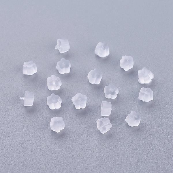 PandaHall Plastic Ear Nuts, Earring Backs, Flower, Clear, 4.5x3mm, Hole: 0.3mm Plastic Flower Clear
PandaHall Plastic Ear Nuts, Earring Backs, Flower, Clear, 4.5x3mm, Hole: 0.3mm Plastic Flower Clear