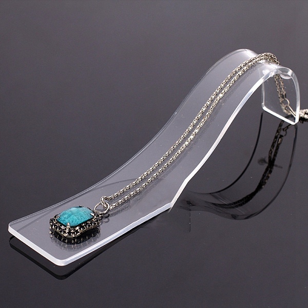 PandaHall Acrylic Pendnat Necklace Jewelry Display Stands, Clear, 8x4x4.6cm Acrylic Clear
PandaHall Acrylic Pendnat Necklace Jewelry Display Stands, Clear, 8x4x4.6cm Acrylic Clear