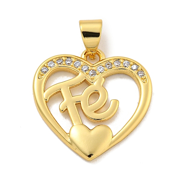 PandaHall Rack Plating Brass Micro Pave Clear Cubic Zirconia Pendants, Long-Lasting Plated, Cadmium Free & Lead Free, Heart, 18.5x18x2mm...
PandaHall Rack Plating Brass Micro Pave Clear Cubic Zirconia Pendants, Long-Lasting Plated, Cadmium Free & Lead Free, Heart, 18.5x18x2mm...