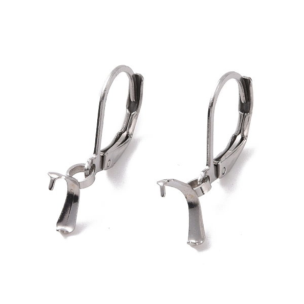 PandaHall 304 Stainless Steel Leverback Earring Findings, with Ice Pick Pinch Bails, Stainless Steel Color, 23.5mm, Pin: 0.5mm 304 Stainless...
PandaHall 304 Stainless Steel Leverback Earring Findings, with Ice Pick Pinch Bails, Stainless Steel Color, 23.5mm, Pin: 0.5mm 304 Stainless...