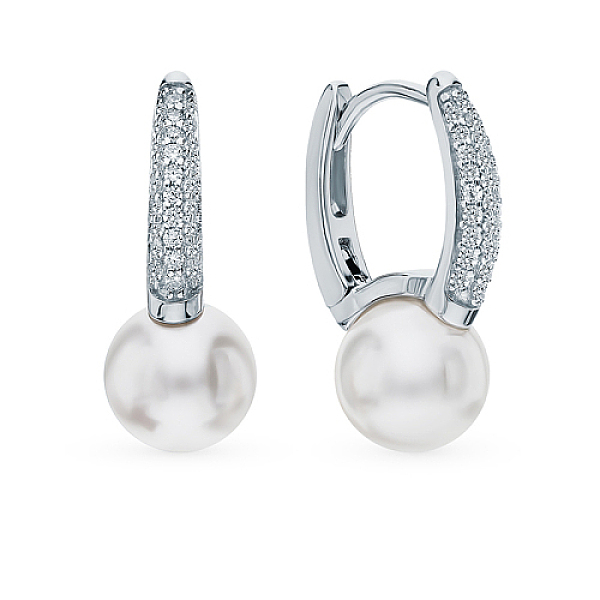 PandaHall Rhodium Plated 925 Sterling Silver Ring Hoop Earrings, with 925 Stamp, White, 19x8.4mm Sterling Silver White
PandaHall Rhodium Plated 925 Sterling Silver Ring Hoop Earrings, with 925 Stamp, White, 19x8.4mm Sterling Silver White