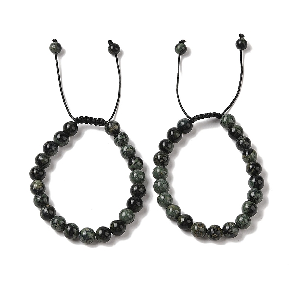 PandaHall 8mm Round Natural Kambaba Jasper Braided Bead Bracelets, Adjustable Nylon Cord Bracelets for Women Men, Inner Diameter...
PandaHall 8mm Round Natural Kambaba Jasper Braided Bead Bracelets, Adjustable Nylon Cord Bracelets for Women Men, Inner Diameter...