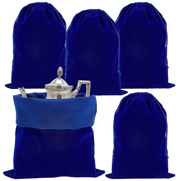 PandaHall PH 5pcs Blue Velvet Drawstring Bags, 9.8x13.7 inch Jewelry Pouches Storage Bags Large Gift Bags Party Favor Treat Bags for...
PandaHall PH 5pcs Blue Velvet Drawstring Bags, 9.8x13.7 inch Jewelry Pouches Storage Bags Large Gift Bags Party Favor Treat Bags for...