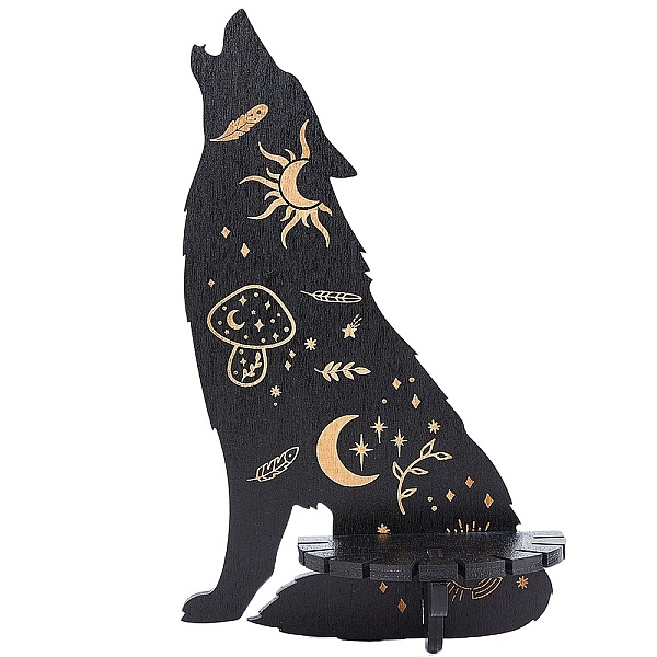 PandaHall CREATCABIN Crystal Shelf Display Wooden Floating Shelves Altar Gothic Wall Decor Rustic Moon Wolf Holder Shelf Hanging Witchy...
PandaHall CREATCABIN Crystal Shelf Display Wooden Floating Shelves Altar Gothic Wall Decor Rustic Moon Wolf Holder Shelf Hanging Witchy...