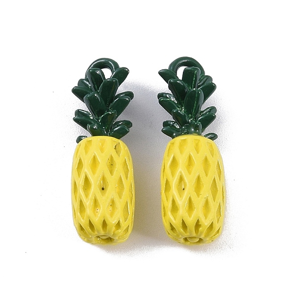 PandaHall Alloy Enamel Pendants, Cadmium Free & Lead Free, Pineapple Charm, Yellow, 22.5x7x7mm, Hole: 2mm Alloy+Enamel Pineapple Yellow
PandaHall Alloy Enamel Pendants, Cadmium Free & Lead Free, Pineapple Charm, Yellow, 22.5x7x7mm, Hole: 2mm Alloy+Enamel Pineapple Yellow