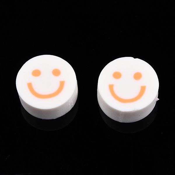 PandaHall Handmade Polymer Clay Beads, Flat Round with Smiling Face, Sandy Brown, 9~10x4mm, Hole: 1.2~1.6mm Polymer Clay Flat Round
PandaHall Handmade Polymer Clay Beads, Flat Round with Smiling Face, Sandy Brown, 9~10x4mm, Hole: 1.2~1.6mm Polymer Clay Flat Round