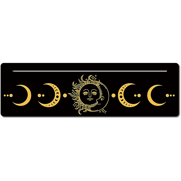 PandaHall Wooden Tarot Card Stand Holder, Witchcraft Supplies, Rectangle, Sun, 76.2x254mm Wood Sun Black
PandaHall Wooden Tarot Card Stand Holder, Witchcraft Supplies, Rectangle, Sun, 76.2x254mm Wood Sun Black