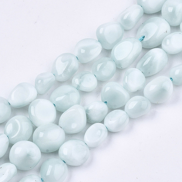 PandaHall Natural Glass Beads Strands, Tumbled Stone, Nuggets, 4~10x4~7x3~6mm, Hole: 1mm, about 50pcs/strand, 50~52pcs/strand, 14.96 inch...
PandaHall Natural Glass Beads Strands, Tumbled Stone, Nuggets, 4~10x4~7x3~6mm, Hole: 1mm, about 50pcs/strand, 50~52pcs/strand, 14.96 inch...