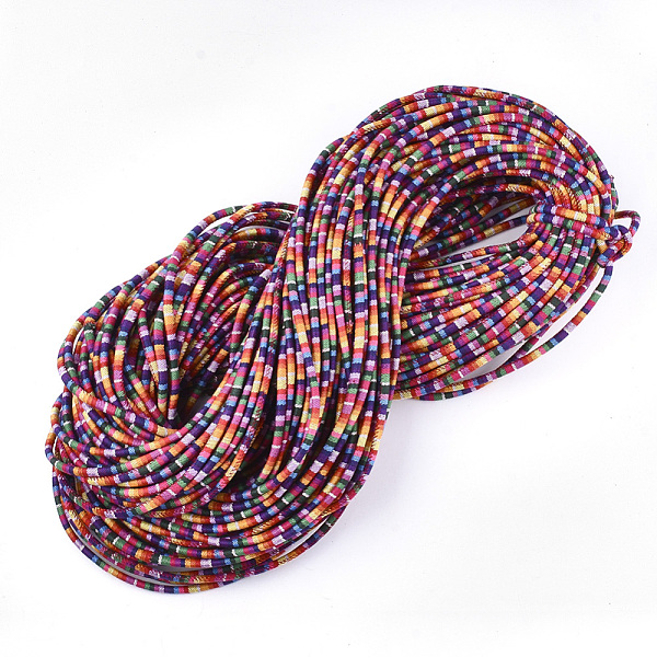 PandaHall Ethnic Style Cloth Cords, with Cotton Cord Inside, Colorful, 6.5~7x5mm, about 109.36 yards(100m)/bundle Cloth
PandaHall Ethnic Style Cloth Cords, with Cotton Cord Inside, Colorful, 6.5~7x5mm, about 109.36 yards(100m)/bundle Cloth
