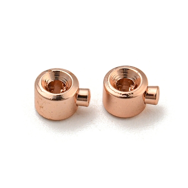 PandaHall Brass Crimp Beads, Long-Lasting Plated, Column, Rose Gold, 4.5x3.5x2.5mm, Hole: 0.9mm Brass Column
PandaHall Brass Crimp Beads, Long-Lasting Plated, Column, Rose Gold, 4.5x3.5x2.5mm, Hole: 0.9mm Brass Column