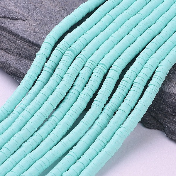 PandaHall Flat Round Handmade Polymer Clay Beads, Disc Heishi Beads for Hawaiian Earring Bracelet Necklace Jewelry Making, Aquamarine, 6x1mm..., Green
PandaHall Flat Round Handmade Polymer Clay Beads, Disc Heishi Beads for Hawaiian Earring Bracelet Necklace Jewelry Making, Aquamarine, 6x1mm..., Green