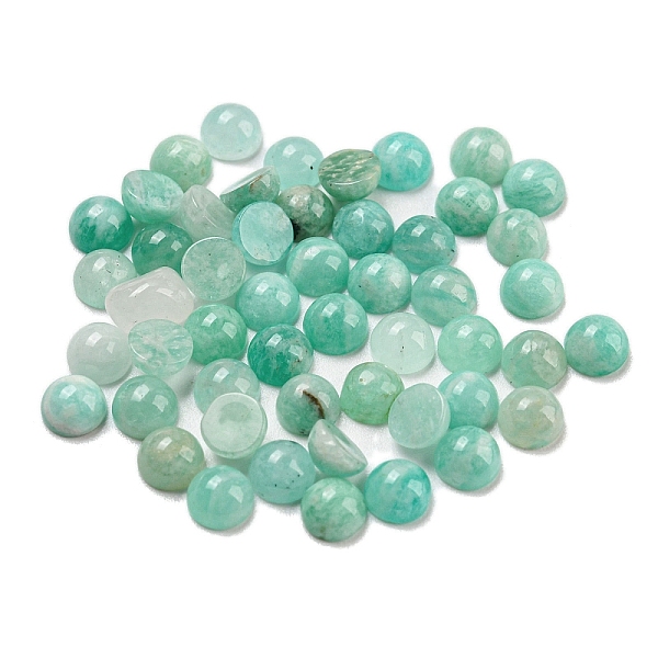 PandaHall Natural Amazonite Cabochons, Half Round, 4x2~2.5mm Amazonite Half Round
PandaHall Natural Amazonite Cabochons, Half Round, 4x2~2.5mm Amazonite Half Round