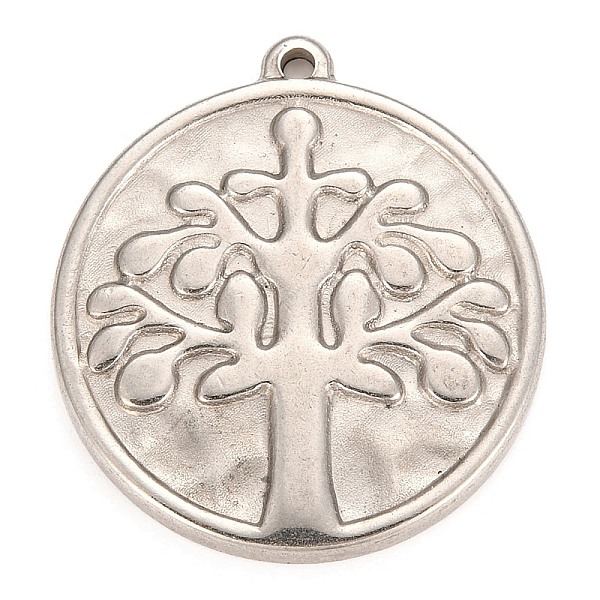 PandaHall 304 Stainless Steel Pendants, Flat Round with Tree of Life & Saint Benedict Medal, Stainless Steel Color, 28x25x3mm, Hole: 1.5mm...
PandaHall 304 Stainless Steel Pendants, Flat Round with Tree of Life & Saint Benedict Medal, Stainless Steel Color, 28x25x3mm, Hole: 1.5mm...