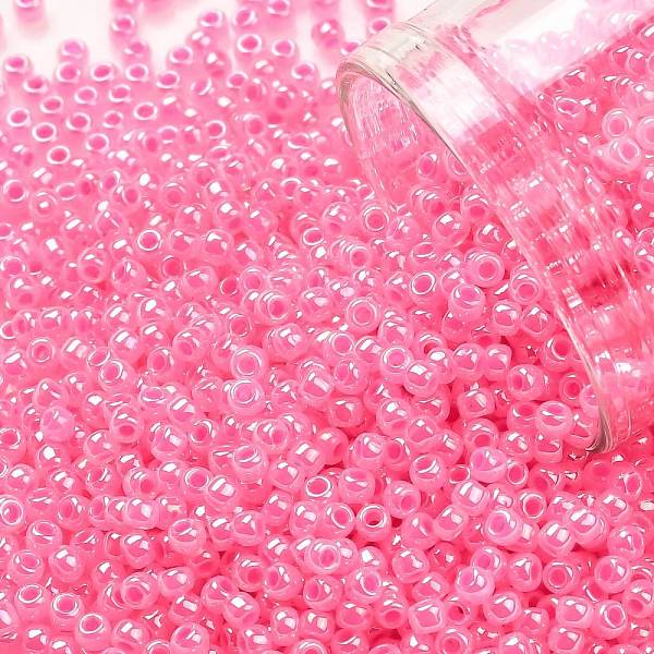 PandaHall TOHO Round Seed Beads, Japanese Seed Beads, (910) Ceylon Hot Pink, 11/0, 2.2mm, Hole: 0.8mm, about 1103pcs/10g Glass Pink
PandaHall TOHO Round Seed Beads, Japanese Seed Beads, (910) Ceylon Hot Pink, 11/0, 2.2mm, Hole: 0.8mm, about 1103pcs/10g Glass Pink