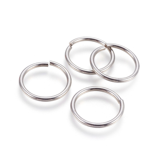 PandaHall 304 Stainless Steel Open Jump Rings, Stainless Steel Color, 12 Gauge, 22x2mm, Inner Diameter: 17.5mm, 130pcs/bag 304 Stainless...
PandaHall 304 Stainless Steel Open Jump Rings, Stainless Steel Color, 12 Gauge, 22x2mm, Inner Diameter: 17.5mm, 130pcs/bag 304 Stainless...
