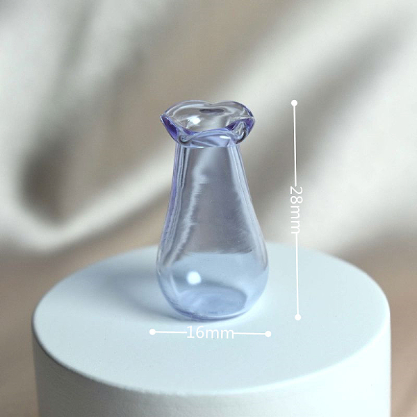 PandaHall Miniature Glass Vase Ornaments, Micro Toys Dollhouse Accessories Pretending Prop Decorations, Medium Slate Blue, 28x16mm Glass...
PandaHall Miniature Glass Vase Ornaments, Micro Toys Dollhouse Accessories Pretending Prop Decorations, Medium Slate Blue, 28x16mm Glass...