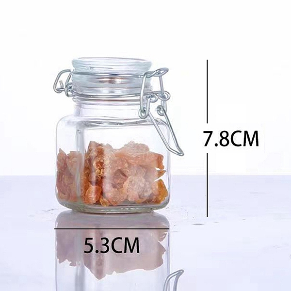 PandaHall Transparent Glass Storage Jar with Airtight Clip Lid, Column, for Pickling, Preserving, Canning, Dry Food Storage, Clear...
PandaHall Transparent Glass Storage Jar with Airtight Clip Lid, Column, for Pickling, Preserving, Canning, Dry Food Storage, Clear...