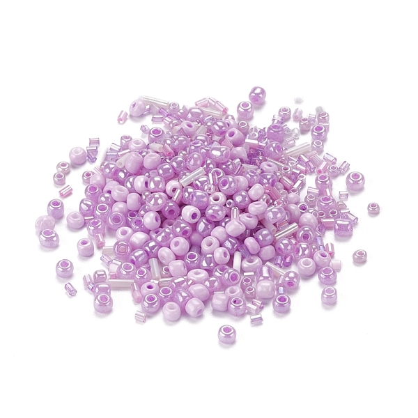 PandaHall Glass Seed Beads, Mixed Style, Mixed Shapes, Medium Orchid, 1~7x2~4mm, Hole: 0.7~1mm Glass Mixed Shapes
PandaHall Glass Seed Beads, Mixed Style, Mixed Shapes, Medium Orchid, 1~7x2~4mm, Hole: 0.7~1mm Glass Mixed Shapes