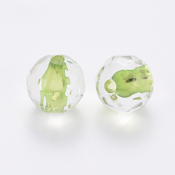 PandaHall Transparent Acrylic Beads, Round, Faceted, Yellow Green, 6x5.5mm, Hole: 1.4mm, about 4160pcs/500g Acrylic Round
PandaHall Transparent Acrylic Beads, Round, Faceted, Yellow Green, 6x5.5mm, Hole: 1.4mm, about 4160pcs/500g Acrylic Round