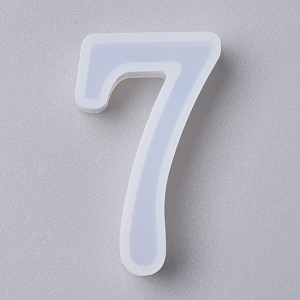 PandaHall Silicone Molds, Resin Casting Molds, For UV Resin, Epoxy Resin Jewelry Making, Number, Num.7, 4.2x2.4x1.1cm Silicone Number
PandaHall Silicone Molds, Resin Casting Molds, For UV Resin, Epoxy Resin Jewelry Making, Number, Num.7, 4.2x2.4x1.1cm Silicone Number