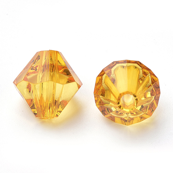 PandaHall Transparent Acrylic Beads, Bicone, Orange, 6x5.5mm, Hole: 1.5mm, about 6120pcs/500g Acrylic Bicone Orange
PandaHall Transparent Acrylic Beads, Bicone, Orange, 6x5.5mm, Hole: 1.5mm, about 6120pcs/500g Acrylic Bicone Orange