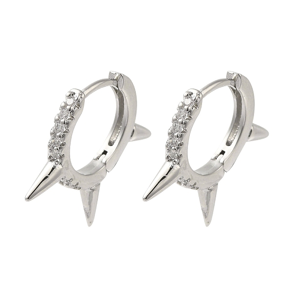 PandaHall Rack Plating Brass Micro Pave Cubic Zirconia Hoop Earrings, Long-Lasting Plated, Lead Free & Cadmium Free, Platinum, 25x2.5mm...
PandaHall Rack Plating Brass Micro Pave Cubic Zirconia Hoop Earrings, Long-Lasting Plated, Lead Free & Cadmium Free, Platinum, 25x2.5mm...