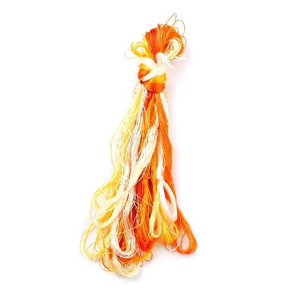PandaHall Real Silk Embroidery Threads, Friendship Bracelets String, 8 Colors, Gradient color, Dark Orange, 1mm, 20m/bundle, 8 bundles/set...
PandaHall Real Silk Embroidery Threads, Friendship Bracelets String, 8 Colors, Gradient color, Dark Orange, 1mm, 20m/bundle, 8 bundles/set...