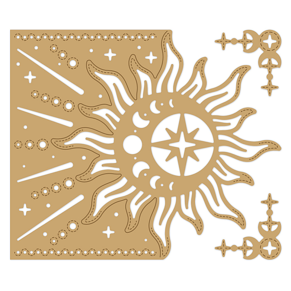 PandaHall Carbon Steel Cutting Dies Stencils, for DIY Scrapbooking, Photo Album, Decorative Embossing Paper Card, Greeting Card Mold, Sun...
PandaHall Carbon Steel Cutting Dies Stencils, for DIY Scrapbooking, Photo Album, Decorative Embossing Paper Card, Greeting Card Mold, Sun...