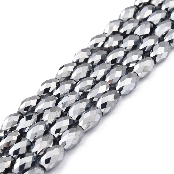 PandaHall Terahertz Stone Beads Strands, Faceted, Barrel, 10.5~13x6.5~7mm, Hole: 0.9mm, about 35~38pcs/strand, 15.43''(39.2~39.7cm)...
PandaHall Terahertz Stone Beads Strands, Faceted, Barrel, 10.5~13x6.5~7mm, Hole: 0.9mm, about 35~38pcs/strand, 15.43''(39.2~39.7cm)...