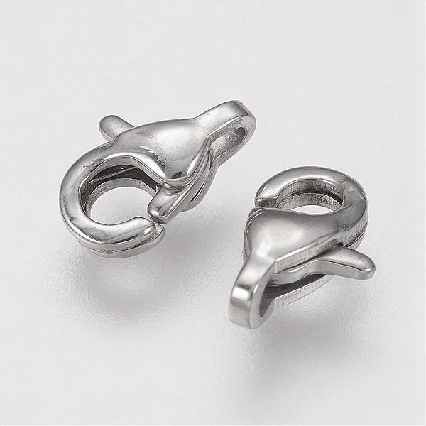 PandaHall 304 Stainless Steel Lobster Claw Clasps, Stainless Steel Color, 9.5x6x3.5mm, Hole: 1mm 304 Stainless Steel Others
PandaHall 304 Stainless Steel Lobster Claw Clasps, Stainless Steel Color, 9.5x6x3.5mm, Hole: 1mm 304 Stainless Steel Others
