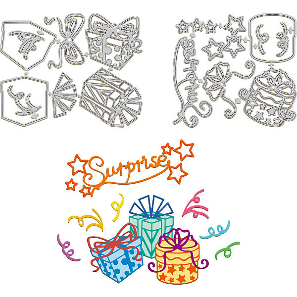 PandaHall Carbon Steel Cutting Dies Stencils, for DIY Scrapbooking, Photo Album, Decorative Embossing Paper Card, Stainless Steel Color, Box...
PandaHall Carbon Steel Cutting Dies Stencils, for DIY Scrapbooking, Photo Album, Decorative Embossing Paper Card, Stainless Steel Color, Box...