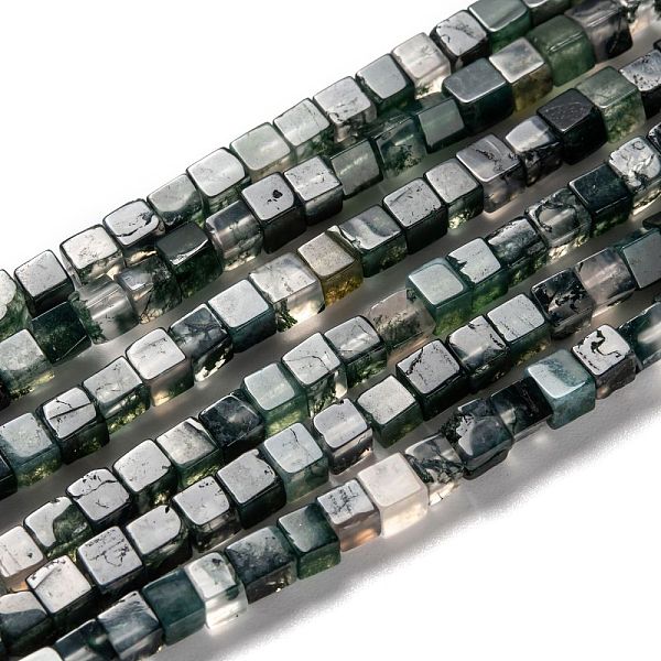 PandaHall Natural Moss Agate Beads Strands, Cube, 4~5x4~5mm, Hole: 1mm, about 94pcs/strand, 15.04 inch(38.2~38.6cm) Moss Agate Cube
PandaHall Natural Moss Agate Beads Strands, Cube, 4~5x4~5mm, Hole: 1mm, about 94pcs/strand, 15.04 inch(38.2~38.6cm) Moss Agate Cube