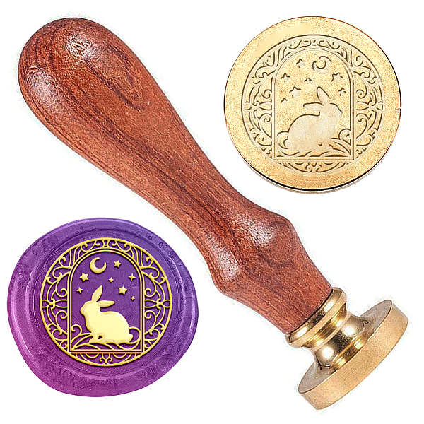 PandaHall Wax Seal Stamp Set, Golden Tone Sealing Wax Stamp Solid Brass Head, with Retro Wood Handle, for Envelopes Invitations, Gift Card...
PandaHall Wax Seal Stamp Set, Golden Tone Sealing Wax Stamp Solid Brass Head, with Retro Wood Handle, for Envelopes Invitations, Gift Card...