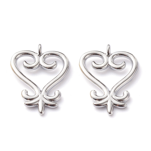 PandaHall Brass Pendants, Long-Lasting Plated, Adinkra Symbols Sankofa, Platinum, 19x13x1.5mm, Hole: 1.5mm Brass Symbol
PandaHall Brass Pendants, Long-Lasting Plated, Adinkra Symbols Sankofa, Platinum, 19x13x1.5mm, Hole: 1.5mm Brass Symbol