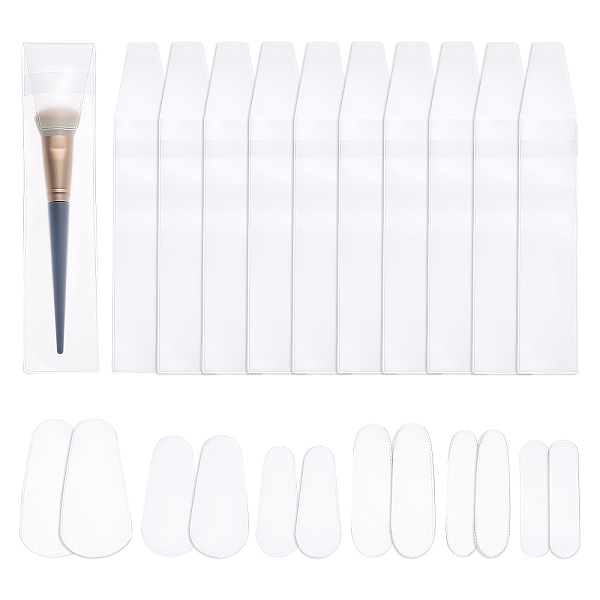 PandaHall CHGCRAFT 22Pcs 2Styles Makeup Brushes Covers Plastic Bags Makeup Cosmetic Brush Guards Make up Brushes Sheath Protector Cover..., White
PandaHall CHGCRAFT 22Pcs 2Styles Makeup Brushes Covers Plastic Bags Makeup Cosmetic Brush Guards Make up Brushes Sheath Protector Cover..., White