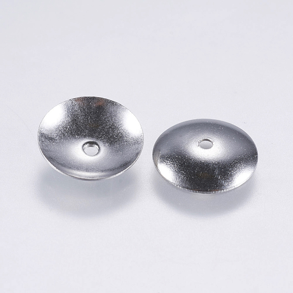 PandaHall 304 Stainless Steel Bead Caps, Apetalous, Stainless Steel Color, 10x2mm, Hole: 0.5mm 304 Stainless Steel
PandaHall 304 Stainless Steel Bead Caps, Apetalous, Stainless Steel Color, 10x2mm, Hole: 0.5mm 304 Stainless Steel